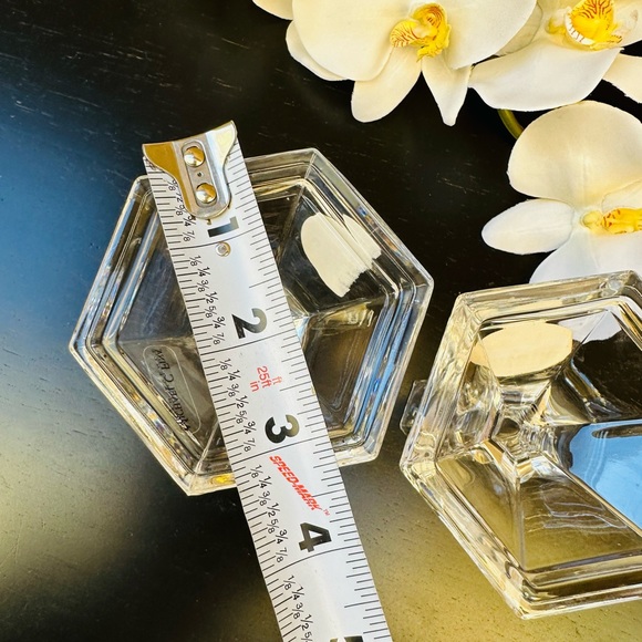 2 Pcs Michael C. Fina Fifth Avenue Vintage 24% Lead Crystal Candle Holders - Picture 6 of 9